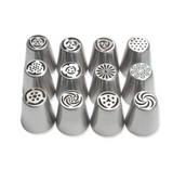 14 Piece Flower Frosting Nozzles Set